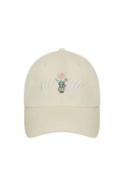 VASE BALL CAP (IVORY)