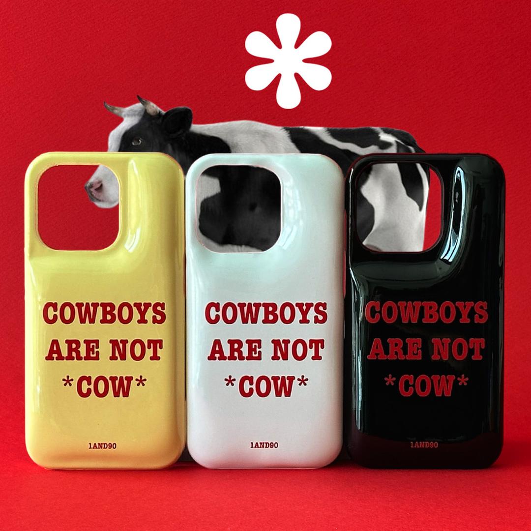 [Cushion Case] Cowboys Are Not Cow