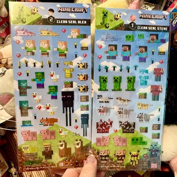 마인크래프트 스티커 2종인크래프트 스티커 2종