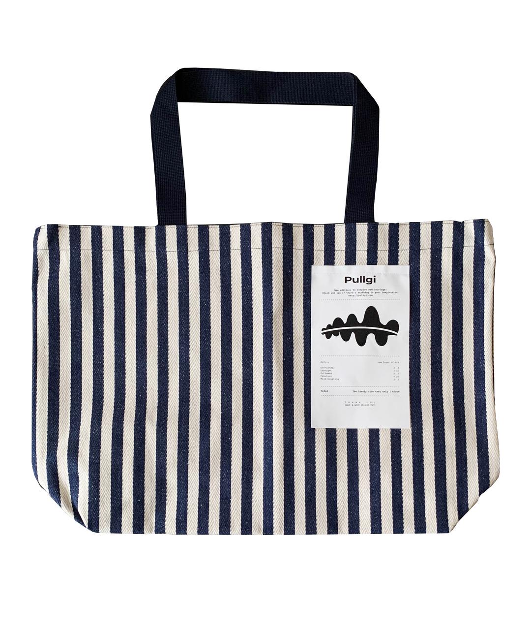 Boggle (navy striped)