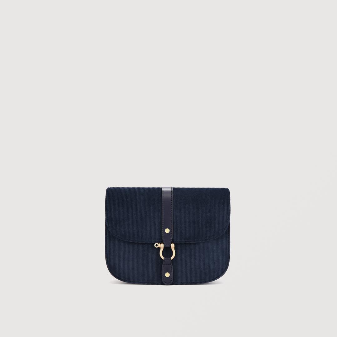 코듀로이 네이비 투문백