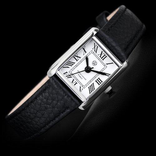 폭스바겐 와치(VOLKSVAGEN WATCH)  스퀘어 손목시계 여성 가죽시계 4종 택1 - 후기 | 무신사