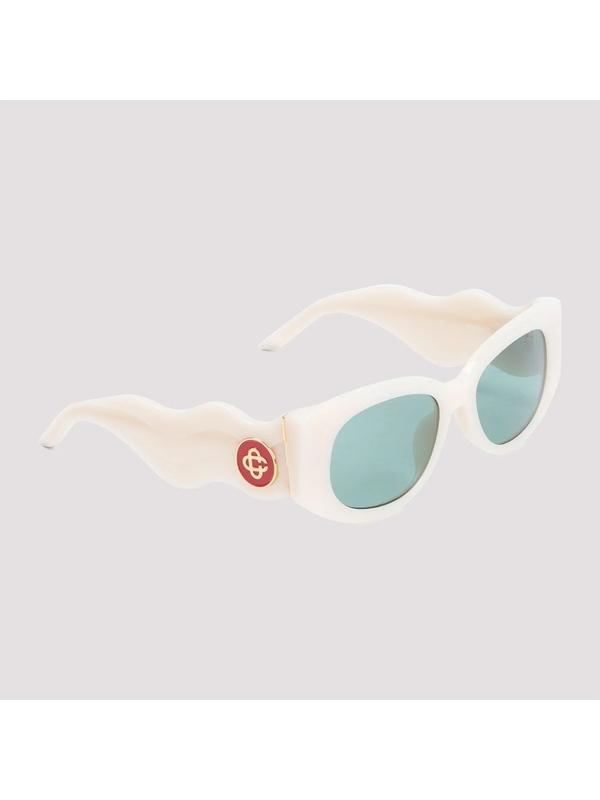 카사블랑카 화이트 선글라스