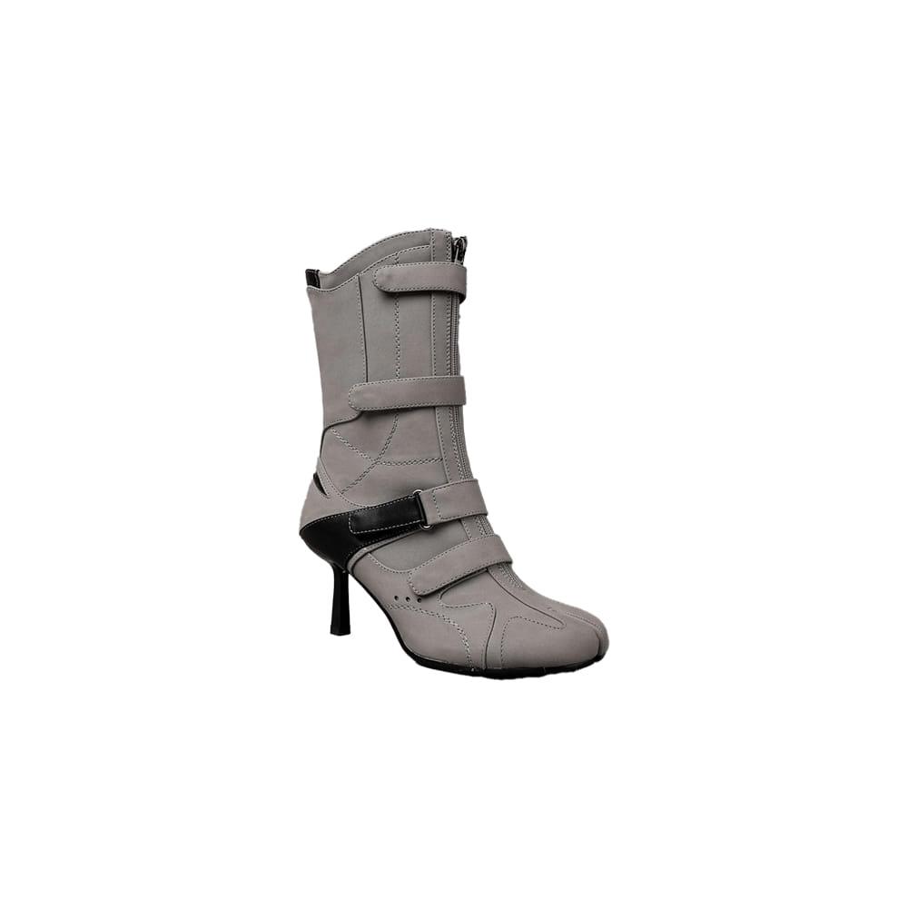 [NAMILIA : 나밀리아] MOTO TABI BOOTS - GREY