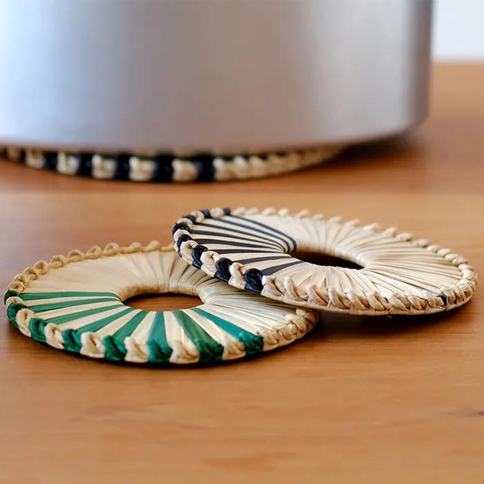 [포푸리] 엘드 트리벳 냄비받침 (4size / 2color)