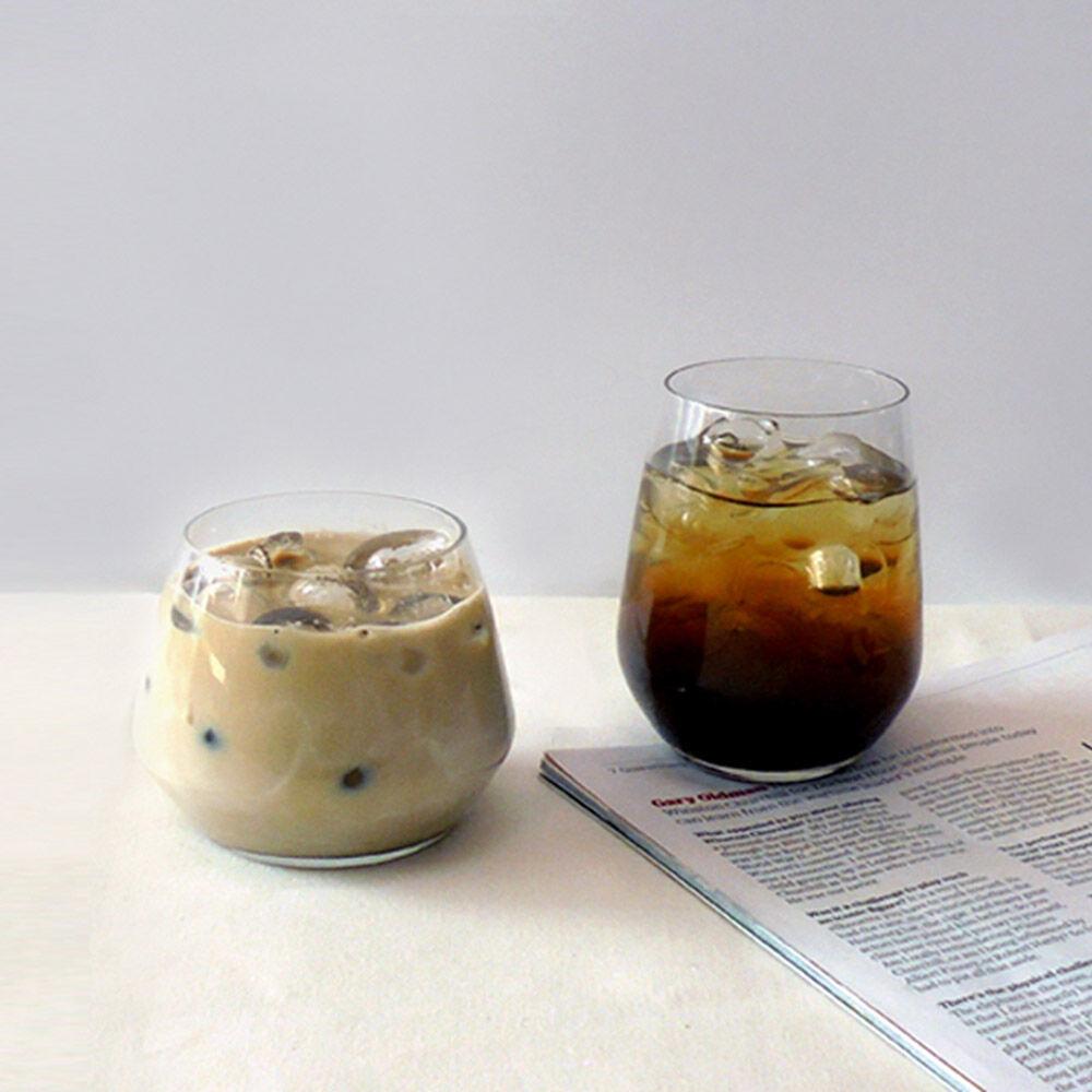홈카페 뚱뚱이 유리컵