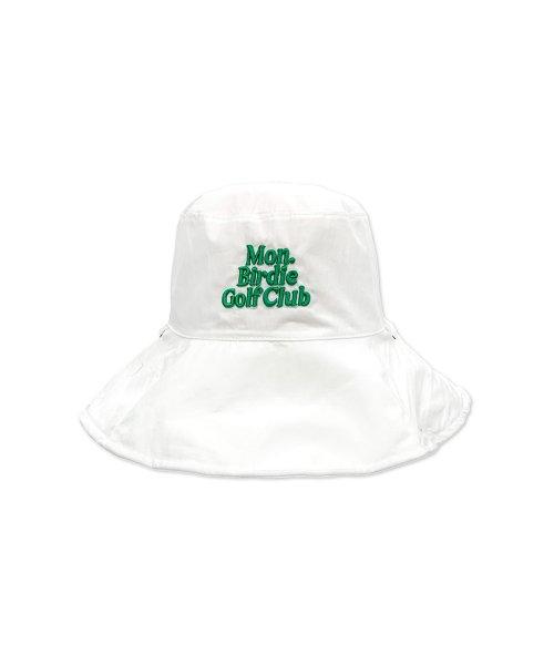 SUMMER BUCKET HAT 몽버디골프클럽 스트링 버킷햇 WHITE