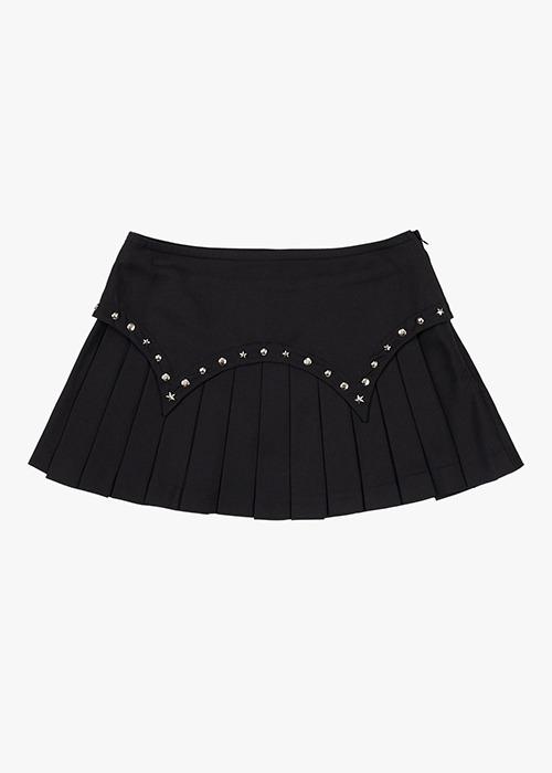 Mini Pleats Rivet Skirt (MEDIA82XSUGASCOOP)