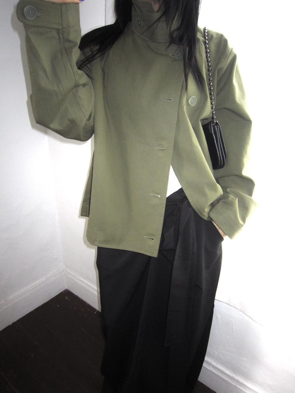 센지 숏버튼자켓 (2color)