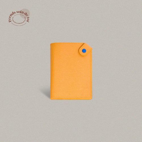 마티에르 여권지갑 여권케이스 머스타드