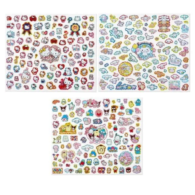 *덤증정* 산리오 홀로그램100p스티커2023 [정품] 시나모롤 헬로키티 산리오캐릭터즈