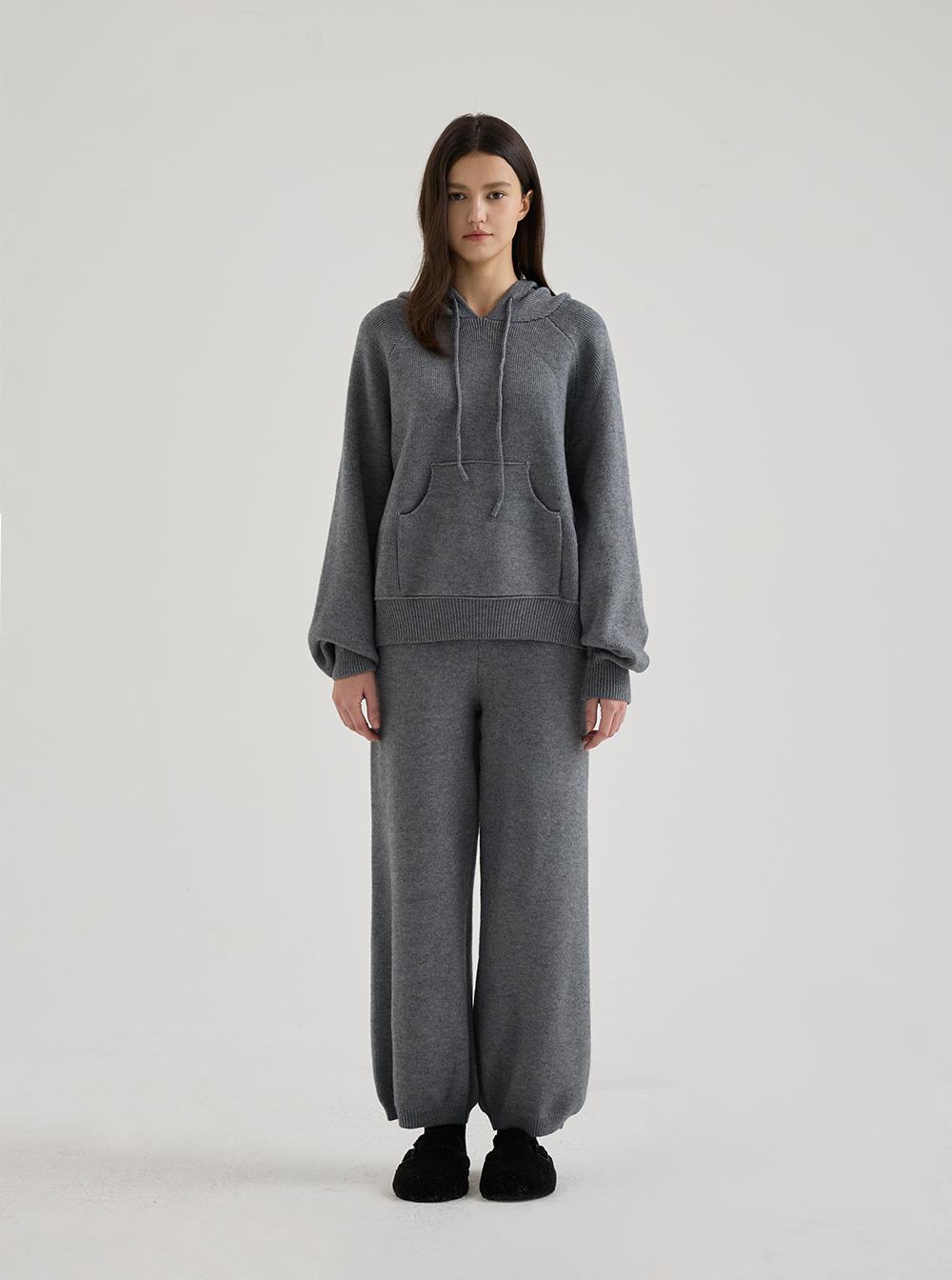 올데이 후드 니트 세트