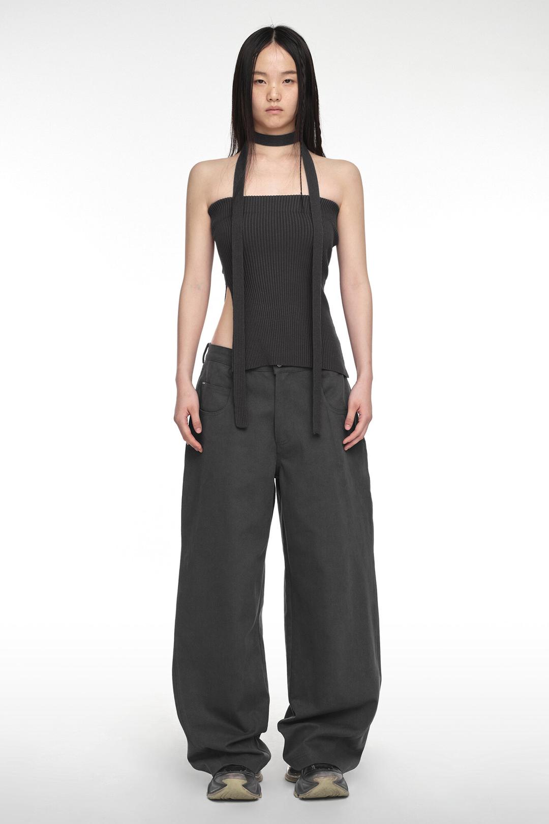 EXPOSURE POCKET PANTS (UNISEX) CHARCOAL