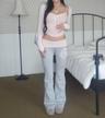 AN5 bootscut folded pants