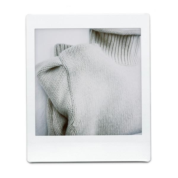 Yak T-neck Sweater  / Ivory - REORDER SHIPPING 1/14~