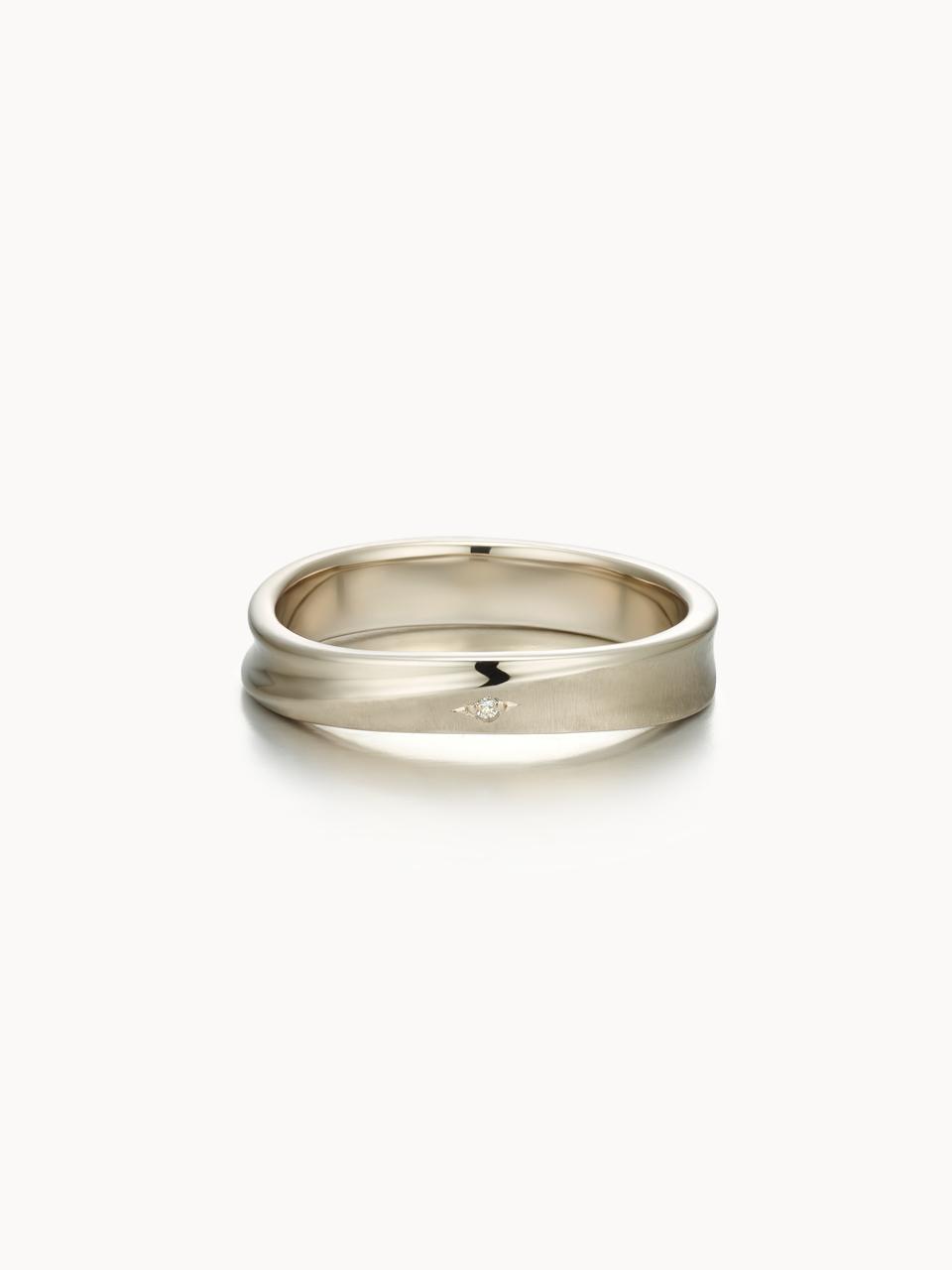 Orbit Wave Diamond Ring