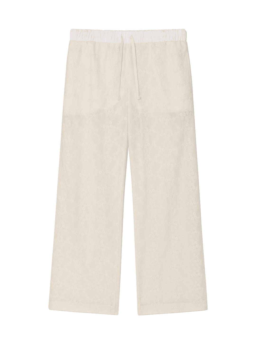 SOPHIE'S EYELET PANTS (IVORY)