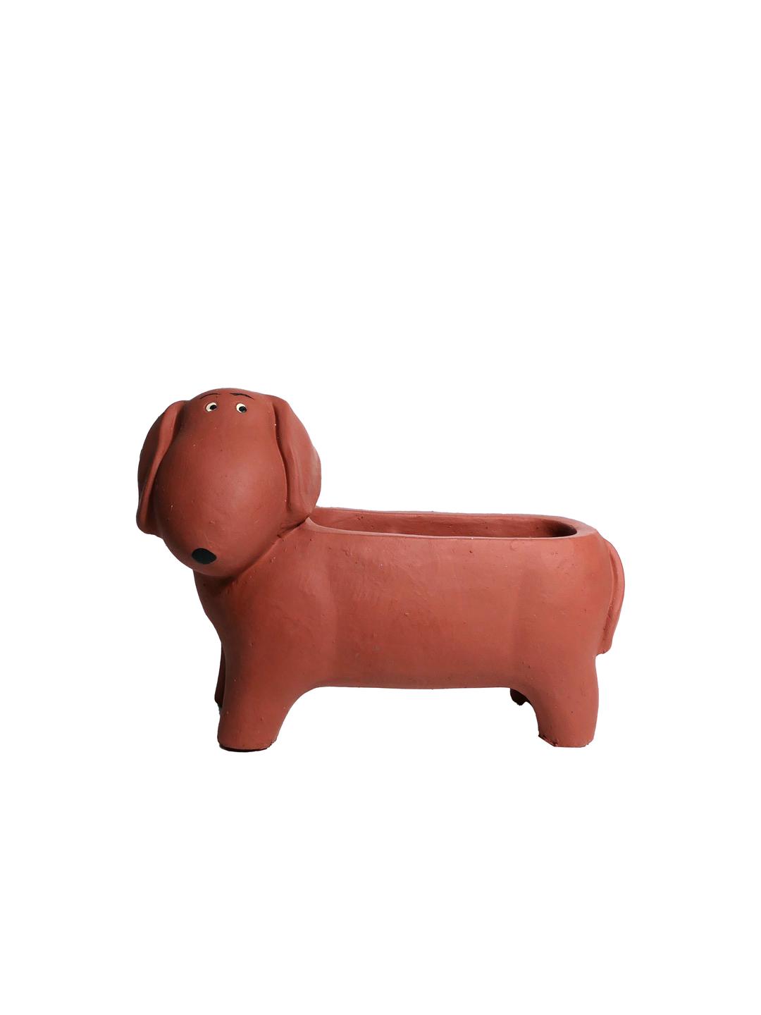 Dog Ceramic Pot - Dachshund