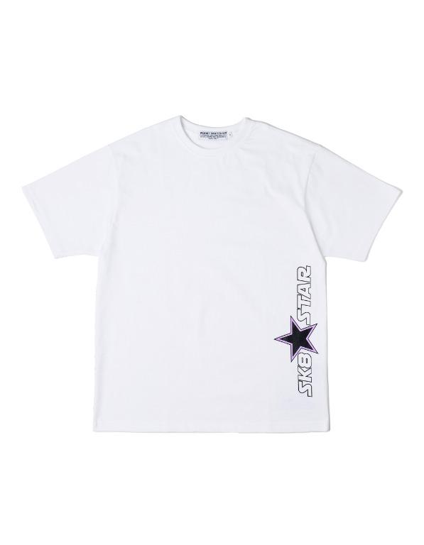 Sk8 Star S/S Tee - White