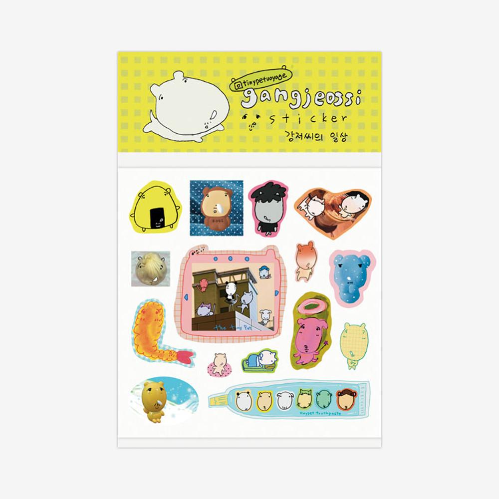 [tinypet⋆타이니펫] 강저씨의 일상 sticker