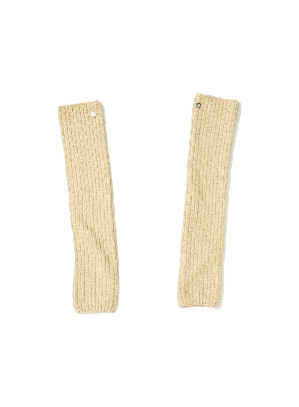 [WOMEN] RIBBED LEG WARMER_BEIGE