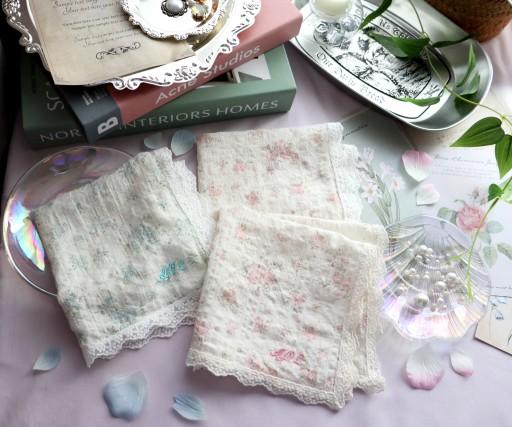 🌺 엔젤 플라워 레이스 손수건 🌺