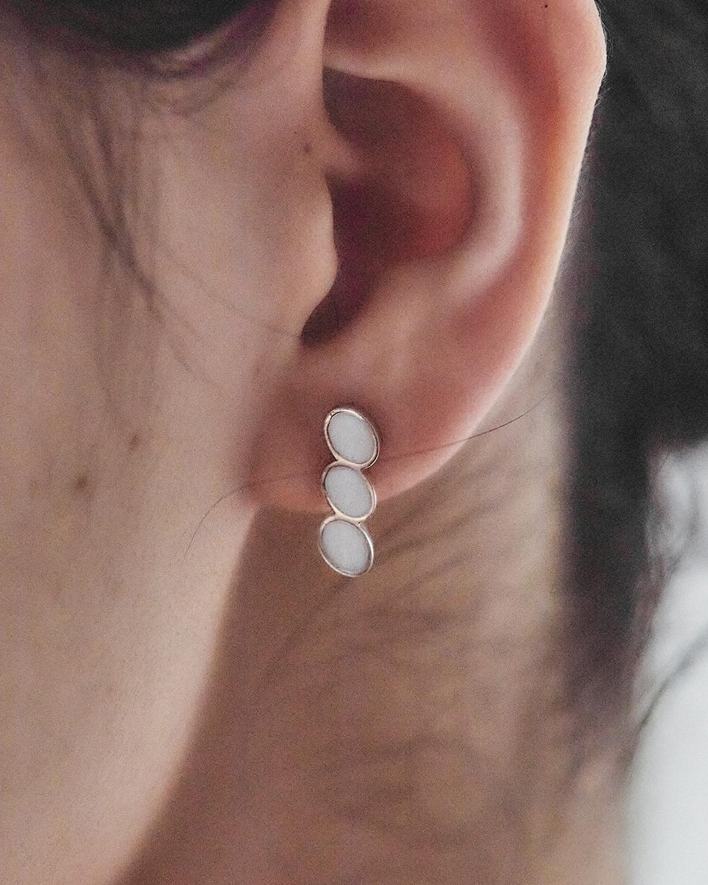 낮 물빛 흐름 귀걸이 07