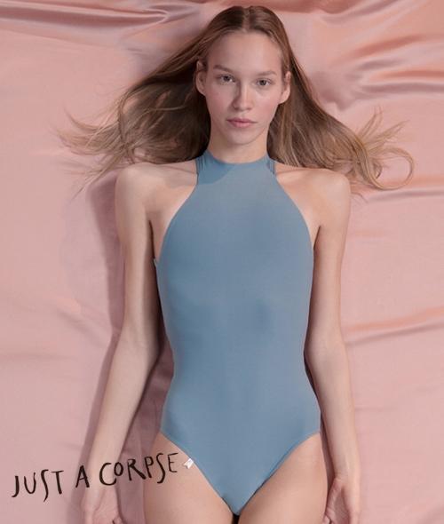 Just A Corpse - CHOKER Turtleneck Leotard