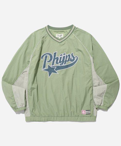 PHYPS® TAIL LOGO 2 LAYERS LS LIGHT GREEN