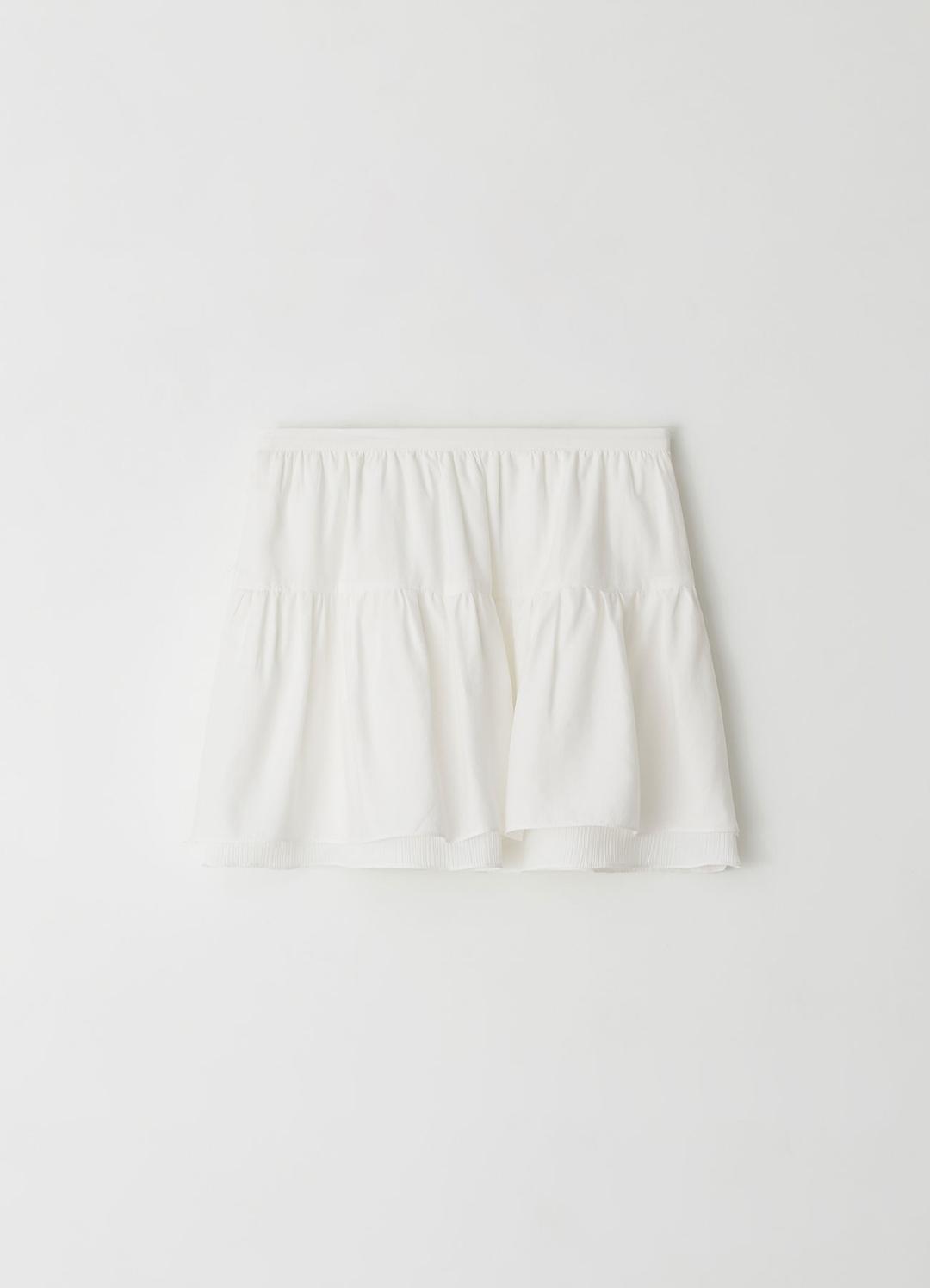3RD Ella Layer Skirt(White)