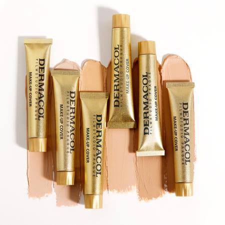 이런 상품 어때요? 더마콜 메이크업 커버 타투 홍조 스팟 커버파운데이션 30ml SPF30+4PCS 핑크 퍼프