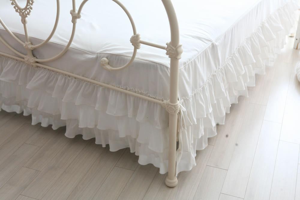 캉캉프릴 베드스커트 로맨틱프릴 핸드메이드 침대커버 워싱