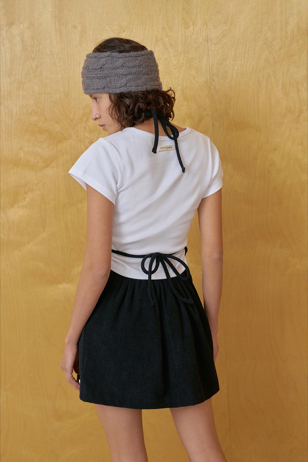 Becoming overall skirt_black