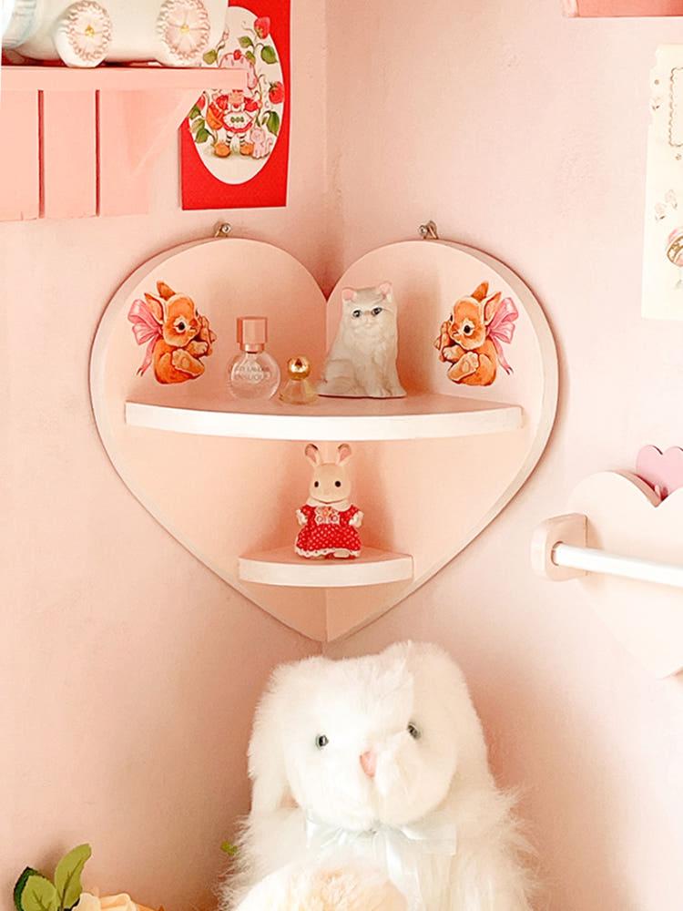 (주문 제작) [made] heart corner wall rack