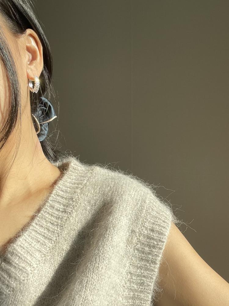 [BTS슈가 착용] Horizon Earrings 호리즌 이어링 : justLoveR.