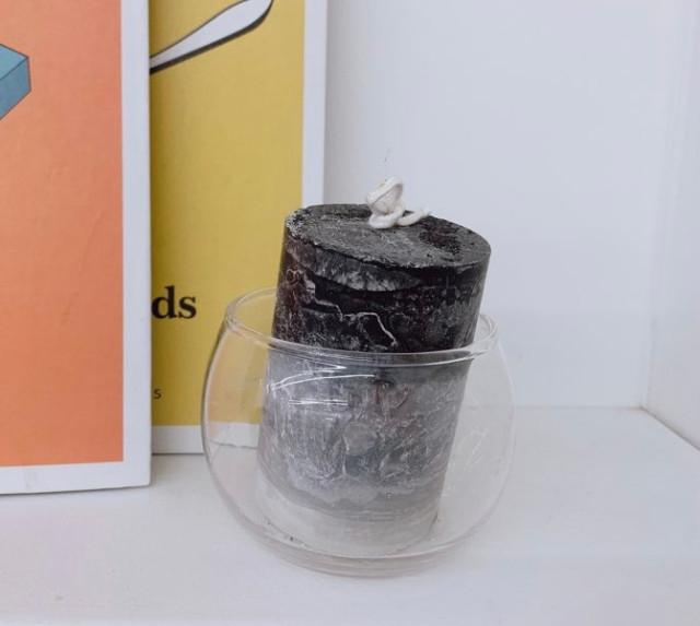 하우올리 블랙문캔들 천연소이오브제 CANDLE 인테리어 향초