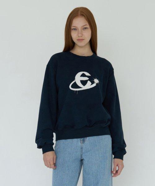 Essential Logo Sweatshirts_Navy