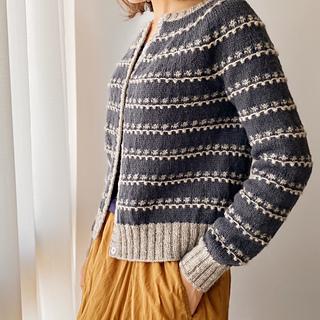 Vine Cardigan pattern by Irene Lin