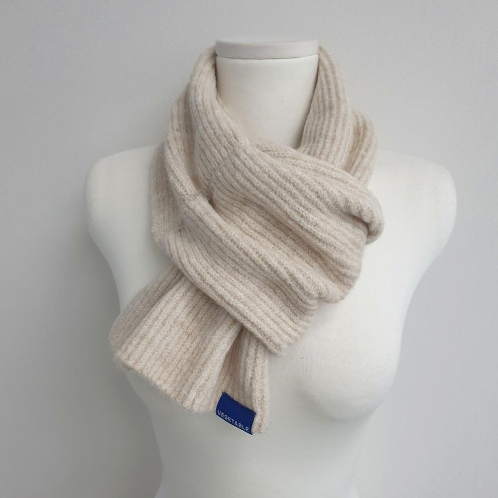 고리 숏머플러 미니 목도리 짧은 니트 머플러 남자 여자