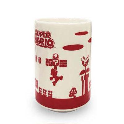 슈퍼 마리오 실루엣 도자기 찻잔 280ml