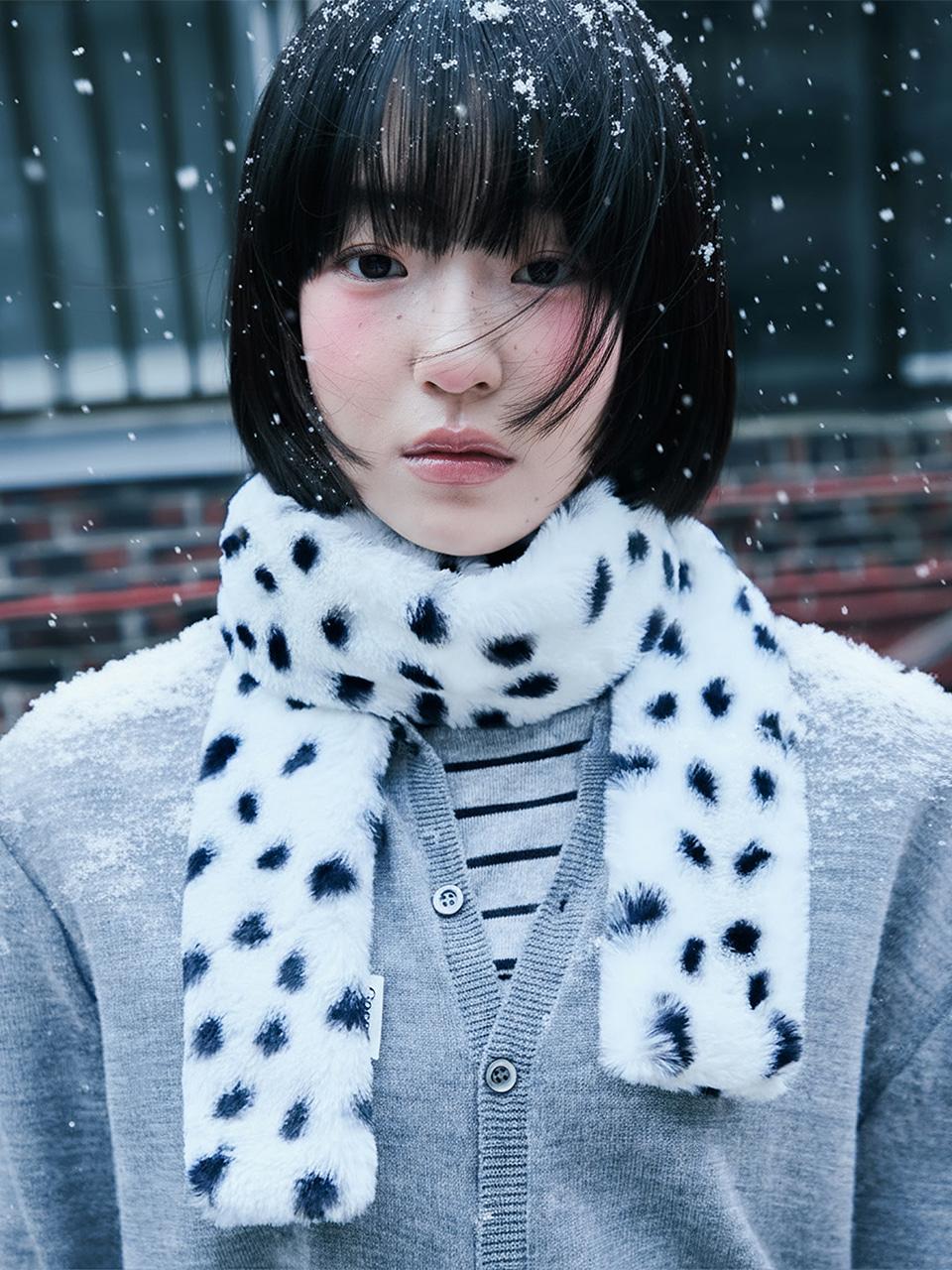 Purr Muffler - White