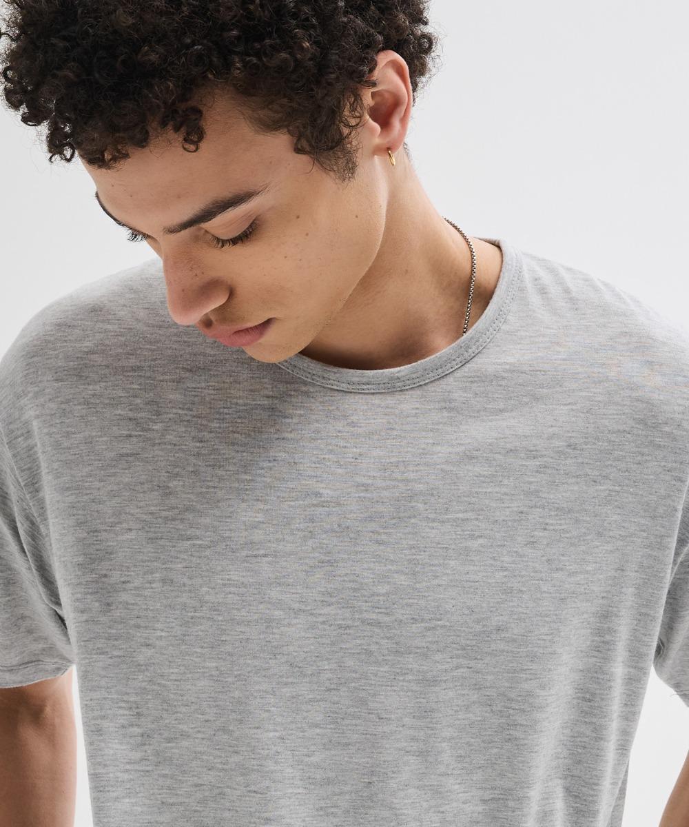 [3/30 에약배송] 소프트 유넥 이너 티셔츠 [그레이]