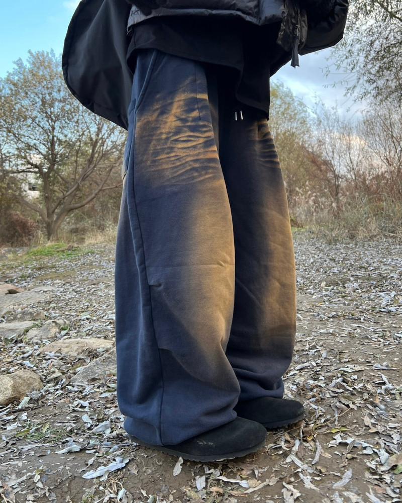 바인 헤비 쭈리 워시드 팬츠