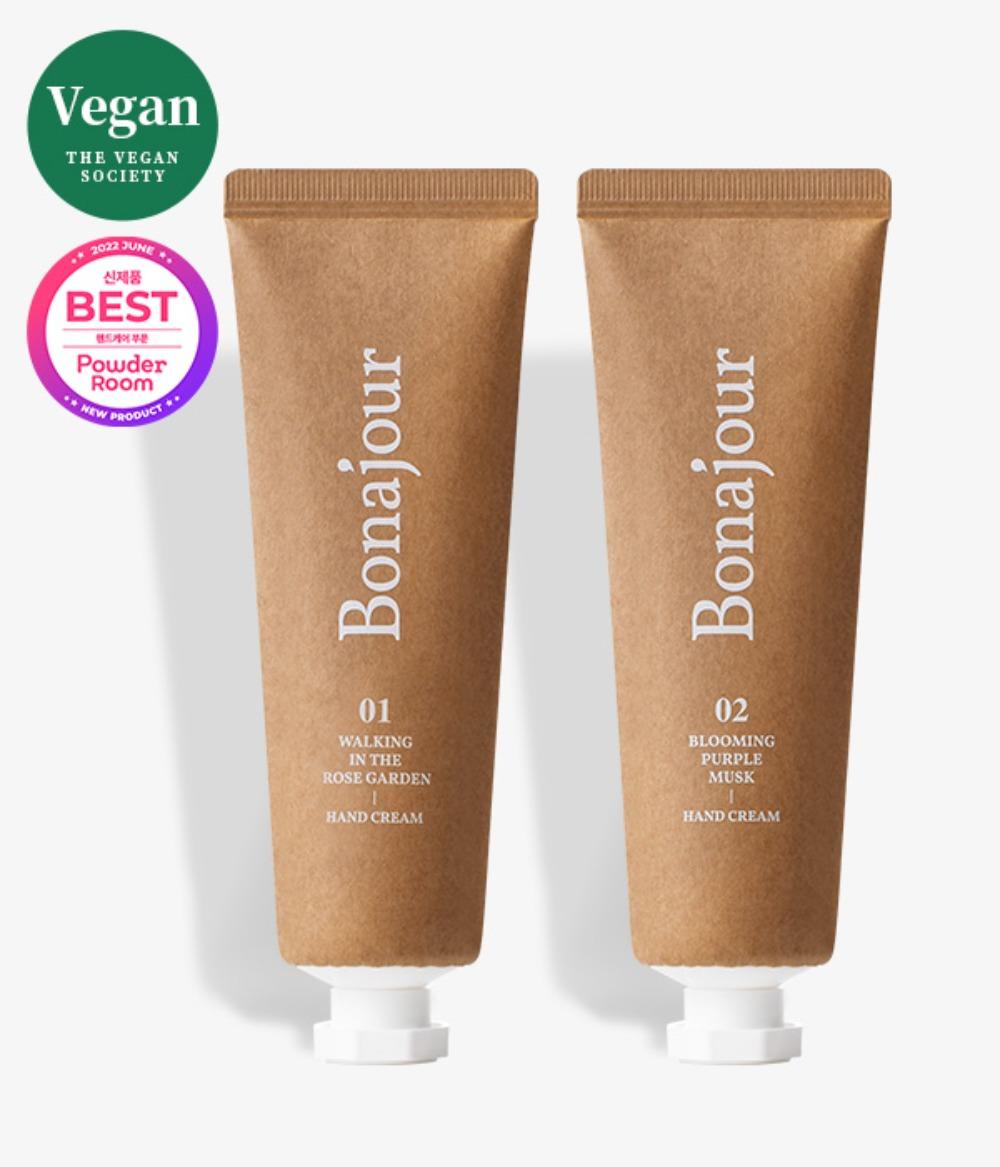 핸드 크림 2종세트(로즈&머스크)