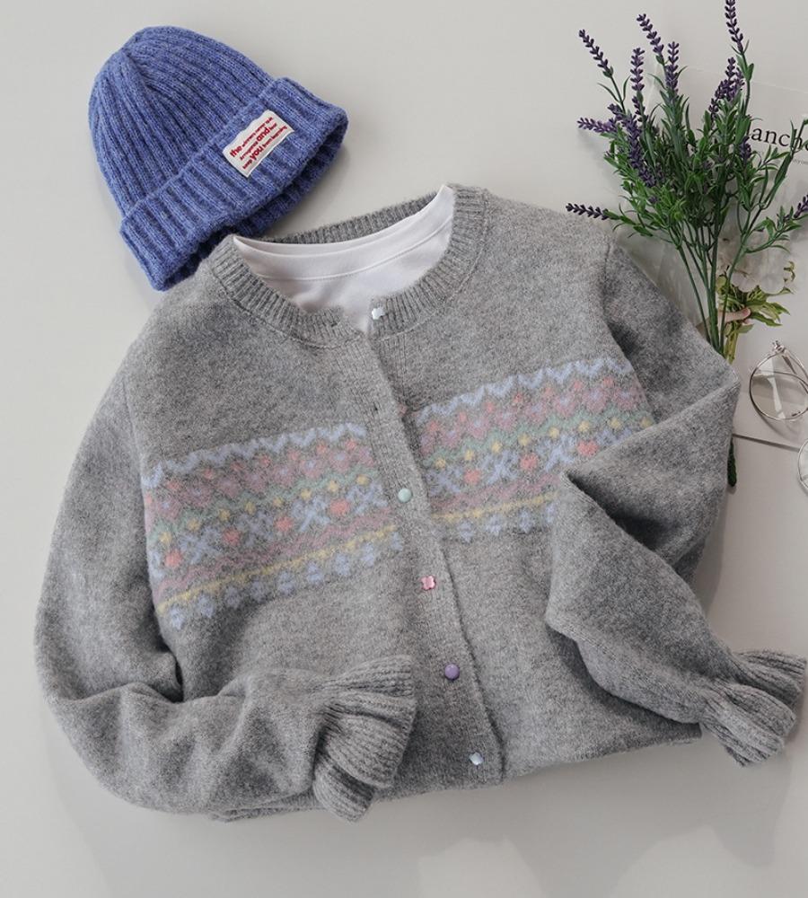 로니카 프릴 가디건