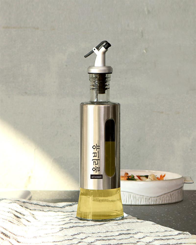 더쉐프 레이저각인 304스텐 스텐오일병 320ml (CMO0002)