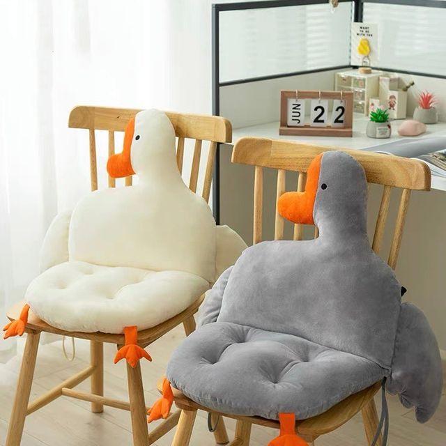 [곱창머리끈증정🎁] 꽉꽉오리 등받이방석 새학기준비 친구선물 독서실방석