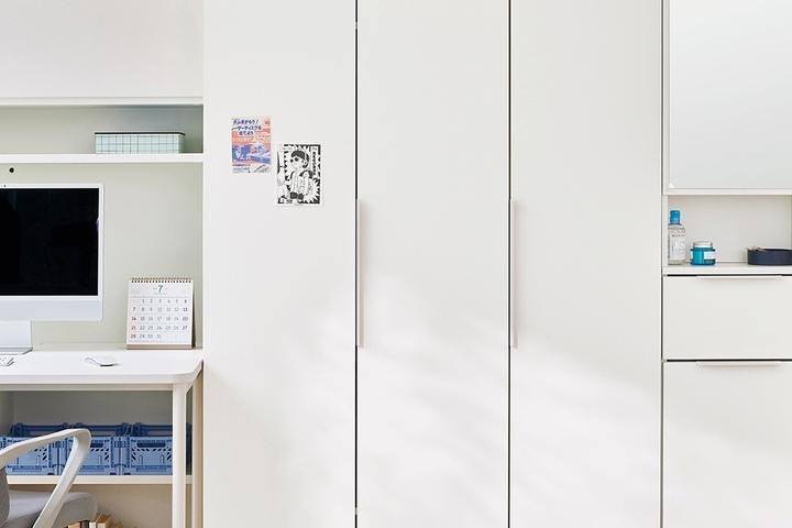 샘베딩 퓨어 옷장세트 120cm(높이194cm) 행거형