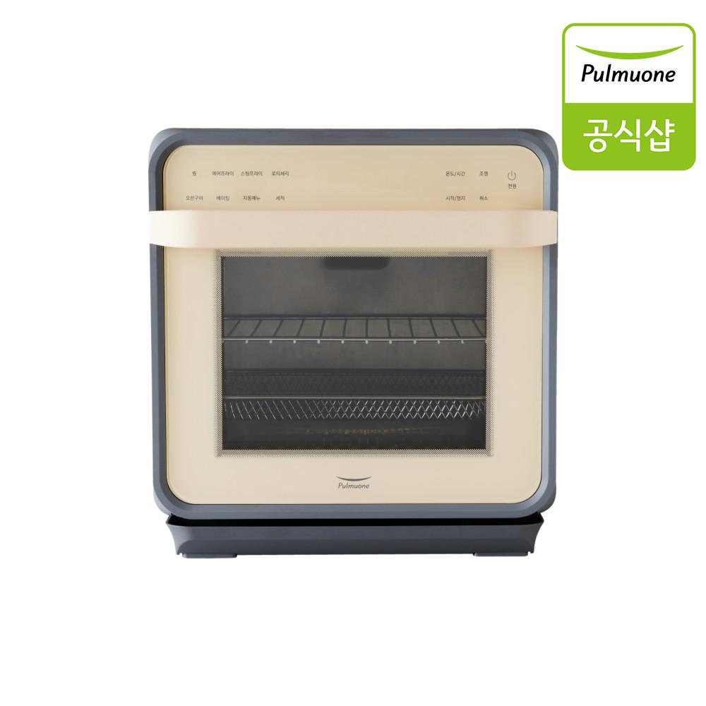 풀무원 스팀쿡 플러스 로티세리 에어프라이어 15리터 AV15D11 + 편백찜기