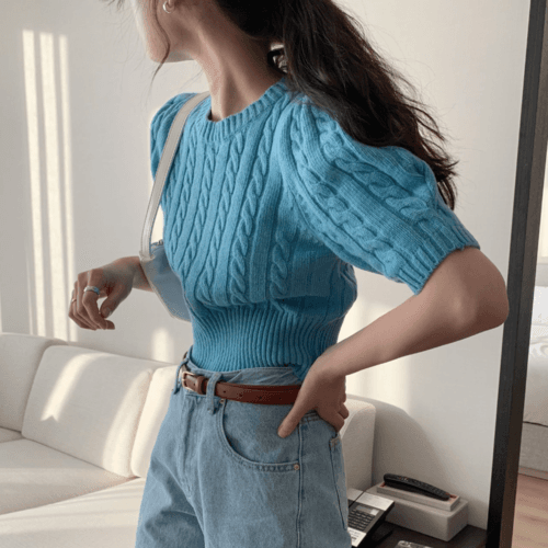 보보앤코 신상 꽈배기 니트 (4 color)